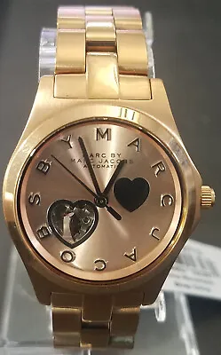 Marc By Marc Jacobs MBM9713 Rose Gold Henry Womens Brand New Watch • $225