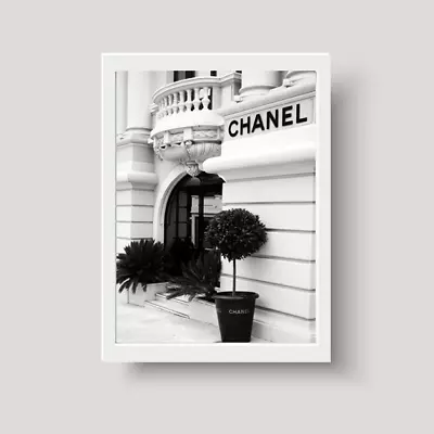 CoCo Designer Fashion Wall Art Poster Print Picture Gift  A3 A4 Black White • £7.99