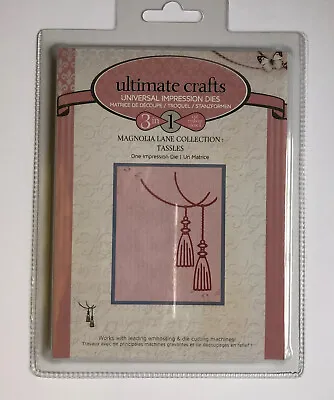 Ultimate Crafts Magnolia Lane Collection Tassles Die • £4.99