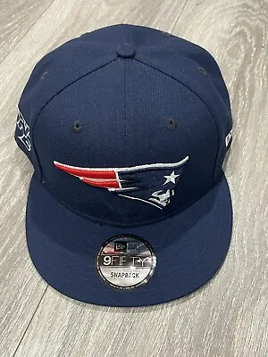 New England Patriots New Era 9Fifty SnapBack Adjustable Hat Navy Color • $26.99