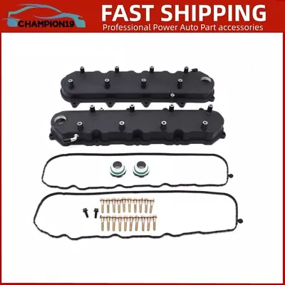 Black Aluminum Valve Cover W/Coil Mount For GM LT GEN V LT1 LT4 L83 L86 5.3 6.2L • $141.58