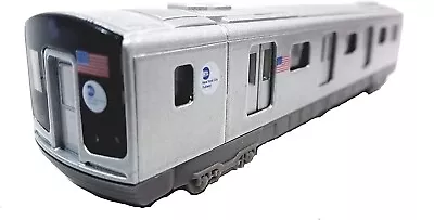 New York City MTA Subway E Train Diecast Model Car 7.5  Light & Sound • $18.95