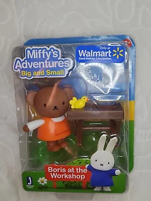 Miffy's Adventures Big And Small Figure Set Boris At The Workshop NEW • $4.44