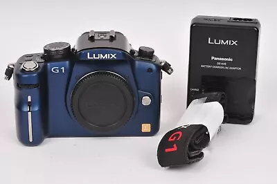 Lumix G1 M4/3 Compact System Camera Body Only  Blue NOT STICKY • $126.30