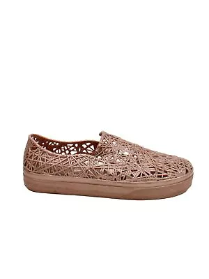 Melissa + Campana Women's Flat Shoes UK 7 Pink 100% Other Boat Shoe • £44