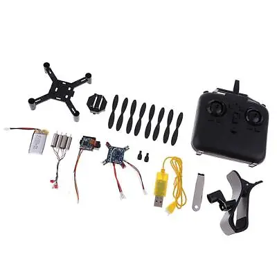 Set Mini Drone DIY RC Quadcopter With Camera Plane Toy Gift • £34.15