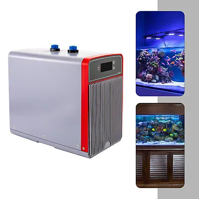 Aquarium Water Chiller 42gallon 150W Fish Tank Chiller LED Display 1/10HP 22-26℃ • $175.75