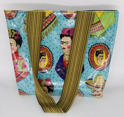 $59.99 • Buy Authentic Frida Kahlo Art Portrait Tote Bag Made In USA Limited Quantities NEW!