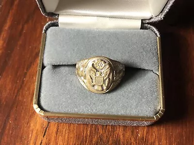 OLD Military Ring  Circa Vietnam Era ARMY NAVY AIR FORCE MARINES • $90