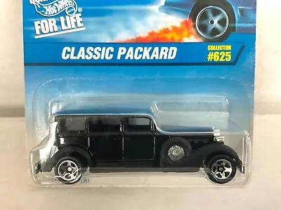 Hot Wheels CLASSIC PACKARD - 1997 #625 - Black DD5 METAL Chassis - CHINA • $4.99