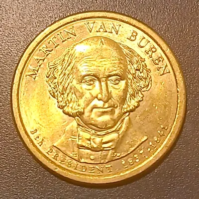 2008-D Martin Van Buren Presidential Dollar 8th President 1837-1841 Coin (#1) • $2.99