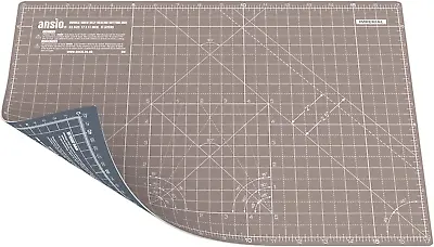 ANSIO Craft Cutting Mat Self Healing A3 Double Sided 5 Layers - Quilting Sewing • £10.68