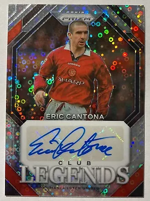 2023-24 Panini Prizm Breakaway Premier League Eric Cantona Auto Club Legends • $89.99