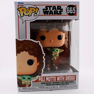 Funko Pop Star Wars : The Mandalorian Season 3 - Peli Motto With Grogu # 665 • $14.99