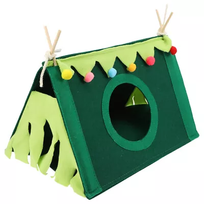 Rabbit Sleeping Nest Guinea Pig Tunnel House Hamster Cat Toys Cozy House Bed • $11.37