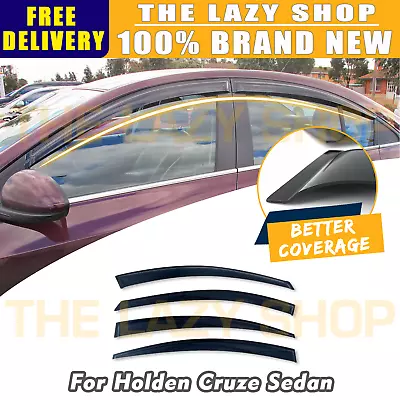 Weather Shields Weathershields For Holden Cruze Sedan 2009-2016 Sun Visors • $60