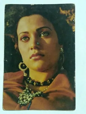 India Rare Picture Postcard Mandakini Actress Original  # 157 • $89