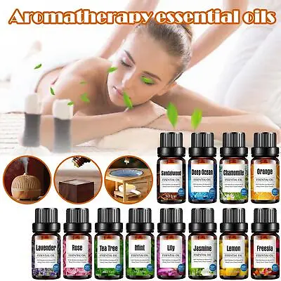 10mL Essential Oils Pure And Natural Therapeutic Grade Z8E0 Oil 6T2ESXE A4P7 • $6.90