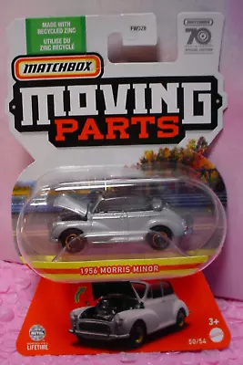 2023 Matchbox 1956 MORRIS MINOR 50☆silver;right🛞Moving Parts☆70 Special Edition • $14.56