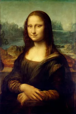 Mona Lisa By Leonardo Da Vinci Oil Painting Art Giclee Printed On Canvas P1835 • $36.99