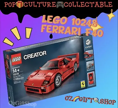 Lego 10248 Creator Expert Ferrari F40 - Brand New (BNIB) • $588