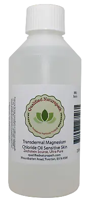 £6.50 • Buy 250ml Magnesium Chloride Oil Sensitive Skin HDPE Ultra Pure Zechstein Sourced