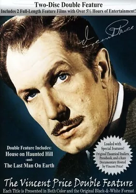 House On Haunted Hill W/ Bonus Last Man On Earth Disc IN COLOR • $6.84