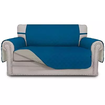 Sofa Slipcover Reversible Loveseat Cover Water Resistant Couch Cover Furnitur... • $35.64