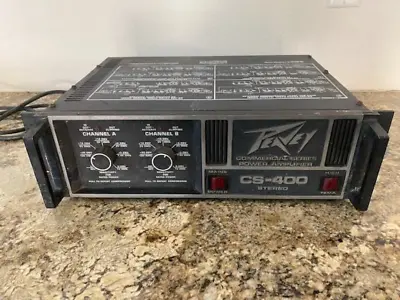 Peavey CS-400 Stereo Commercial Series Power Amplifier - Parts/repair • $149.95