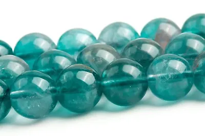 8MM Genuine Natural Blue Green Fluorite Beads Grade AA Round Loose Beads • $13.42