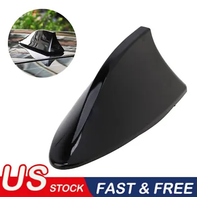 $9.99 • Buy Universal Car Roof Radio AM/FM Signal Shark Fin Style Aerial Antenna Cover Black