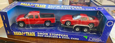 Maisto Road & Track Show Stoppers Chevrolet Silverado Pickup & Chevy Corvette • $65