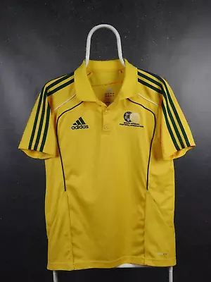£23.98 • Buy South Africa Training Polo Shirt Football Adidas Soccer Size S Small