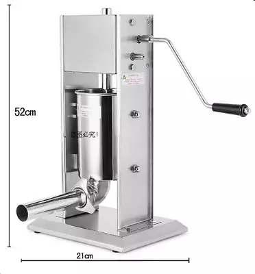 New CE Vertical 3L-7L Commercial Sausage Stuffer Stainless Steel Meat • $341.98
