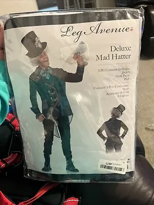 Men's 'Deluxe Mad Hatter' Costume - Cosplay - Renaissance Fair Garb Size Medium • $29.99