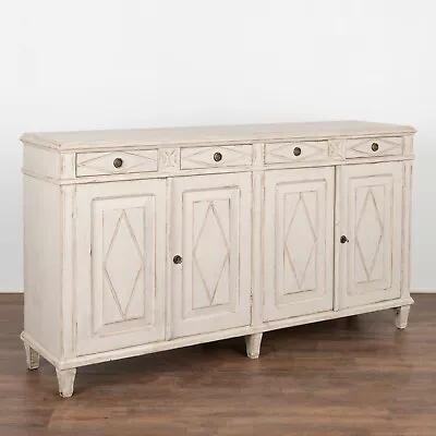 White Painted Pine Sideboard Sweden Circa 1900's • $6000