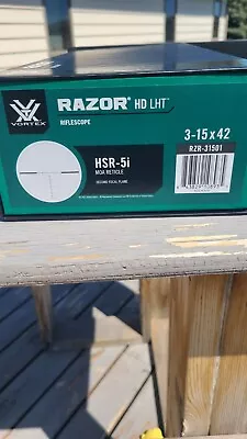 Vortex Razor HD LHT 3-15x42 HSR-5i MOA Riflescope - RZR31501 • $510