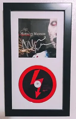 Marilyn Manson Antichrist Superstar Signed CD Studio Framed / Extremely Rare!!! • $1800