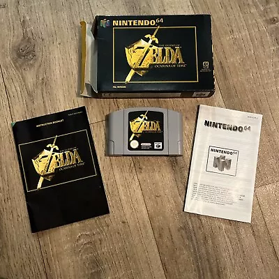 N64 Legend Of Zelda Ocarina Of Time - Boxed Game For Nintendo 64 -  No Insert • £44.99