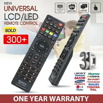 Universal Television Remote Control LCD/LED For Sony/Samsung/Panasonic/LG/Soniq • $12.99