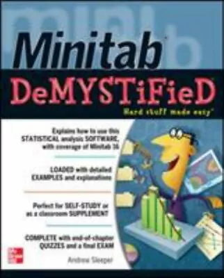 Minitab Demystified By Sleeper Andrew • $5.51