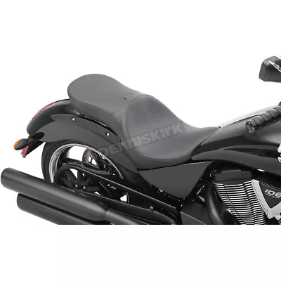 Drag Specialties Black Smooth Low-Profile Touring Seat - 0810-1605 • $664.95