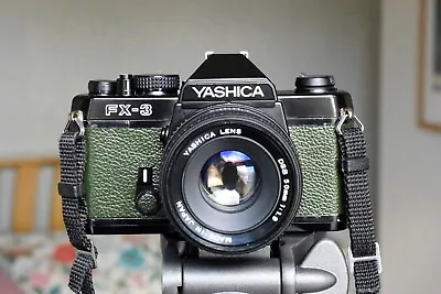 Yashica FX-3 Slr With Yashica 50mm F1.9 Prime Lens • £77.99