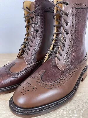 Engineered Garments/Mark Mcnairy Women’s Brown Wingtip Boot - Size 8 • $339