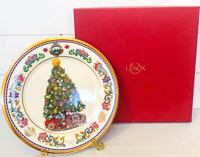 $49 • Buy Lenox Annual Christmas Trees Around The World Collector Plate 2021-costa Rica