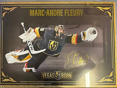 Vegas Golden Knights Poster (Marc Andre Fleury) • $99