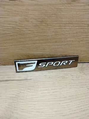 Lexus F Sport Emblem IS300 IS350 RC300 GS350 Rear Trunk Badge Sign Symbol Logo • $10.99