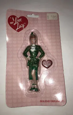 NEW  I Love Lucy  Kurt S Adler Holiday Lucille Ball Green Dress Ornament J2521 • $15.98