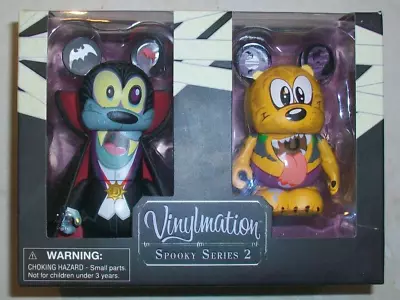 Goofy And Pluto Spooky Series 2 Vinylmation LE Figures  • $53.39