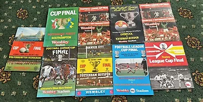League Cup Final Programmes • £10